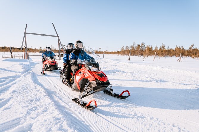 1 Hour Easy Snowmobile Safari in Levi - The License Rule That Can Make or Break Your Day