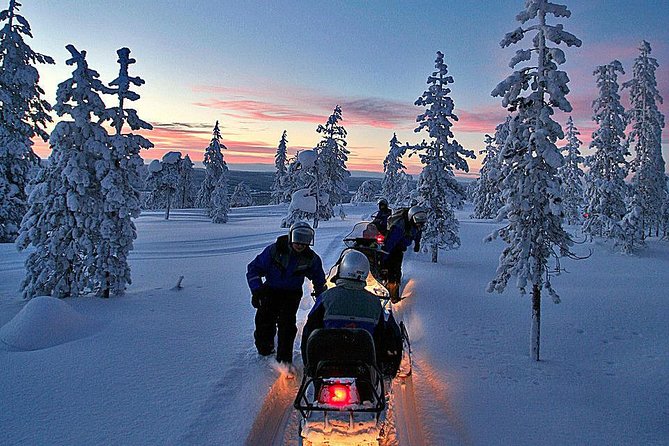 3-h Northern Light Safari by Snowmobiles From Levi - Northern Lights expectations, and why stops help you see more