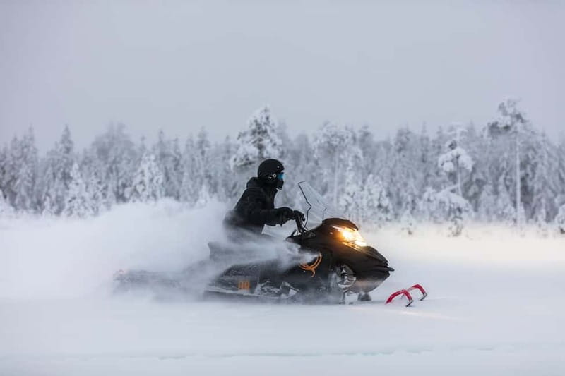 3-hour snowmobiling adventure in Levi - Quick hits before you go