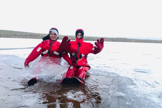 Arctic Day with Ice Fishing and Floating - Key Highlights at a Glance