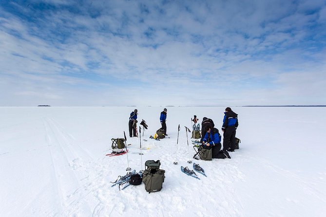Arctic Day with Ice Fishing and Floating - A Full Arctic Day With Clear Activities, Not Waiting Around