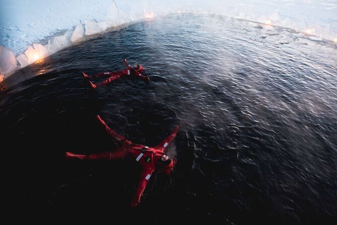 Aurora Arctic Ice Floating in Rovaniemi, Small-group - The Thermal Suits, How Warmth Actually Works Here