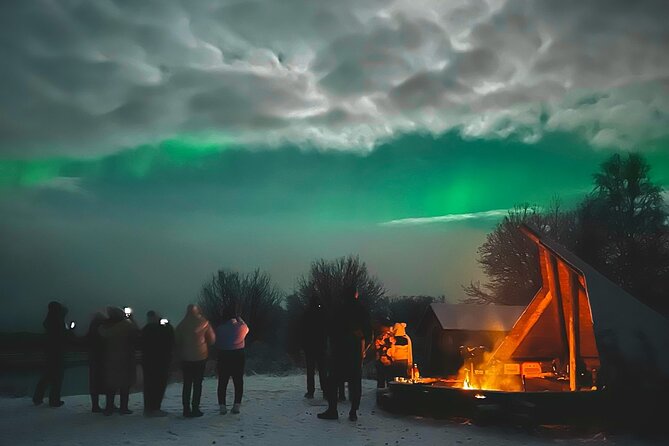 Aurora Hunt with BBQ in Rovaniemi - Stop 1 in real life: what you’ll do during the wait