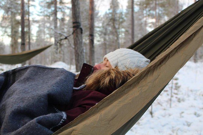 Cocooning in the HaliPuu forest: The ultimate Arctic hammock relaxation - Veitservasa to Raekallio woodlands: where the forest stories set your mood