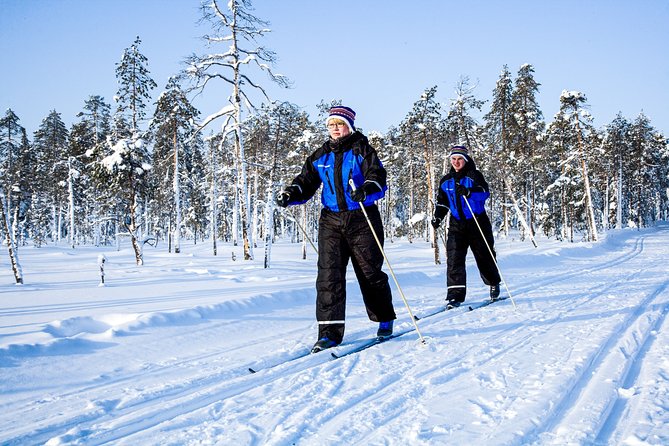 Cross-Country Skiing Trip - Photo stops in snowy woods, plus the fun of spotting animal signs