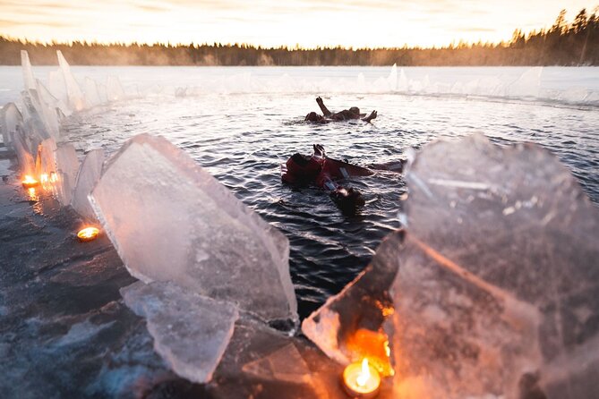 Daytime Arctic Ice-Floating in Rovaniemi, Small-Group - The float suit, the safety talk, and why you feel looked after