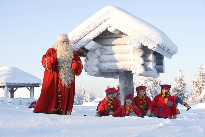 Daytour to Santa Claus Village, Reindeer and Husky Safaris, Photo, and Lunch - Santa Claus Village First Stop: Opening the Day at Santa’s Home Base