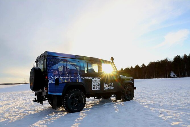 Expedition "INTO THE WILD" Safari and Lunch in Glass Igloo - Gear that keeps you comfortable: coats, shoes, scooters