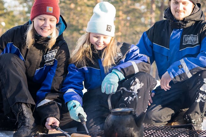 Family Snowmobile Safari from Santa Claus Village - Snowmobiles for Adults, Sleigh Time for Kids, Mini-Snowmobiles in a Safe Zone