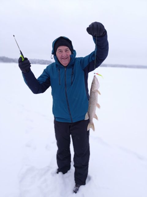 From Helsinki: Bodom Lake Ice Fishing with Food & Drinks - Key highlights you will actually feel