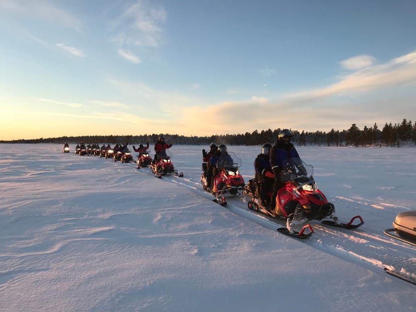 From Rovaniemi: 2-Hour Snowmobile Safari - From Pickup to the Frozen Trails, How the Safari Flows