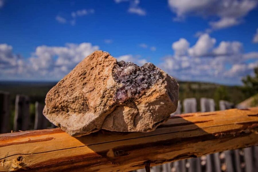 From Rovaniemi: EXCURSION TO THE AMETHYST MINE IN LUOSTO - The Amethyst Shop: Turning Your Find Into Jewelry or Decor