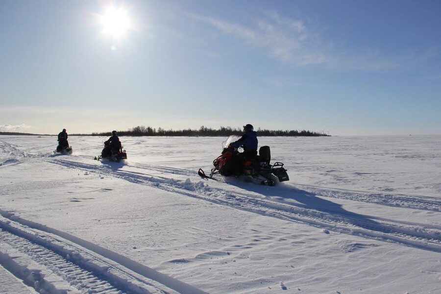 From Rovaniemi: Guided Lapland Snowmobile Adventure - Two people per snowmobile: comfort, fairness, and the single-driver fee