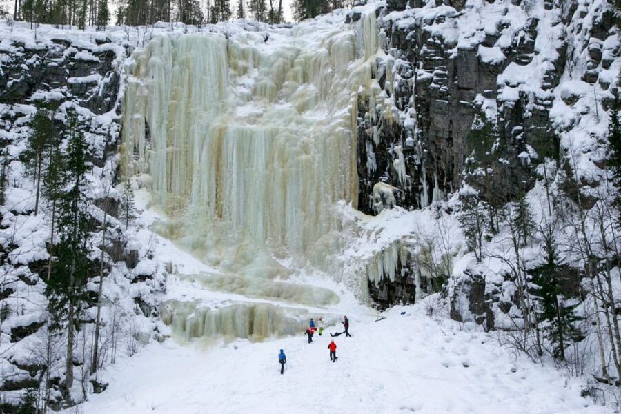 From Rovaniemi: Korouoma Frozen Waterfalls Small-Group Hike - The 150 km Van Ride From Rovaniemi: Comfortable and Worth It