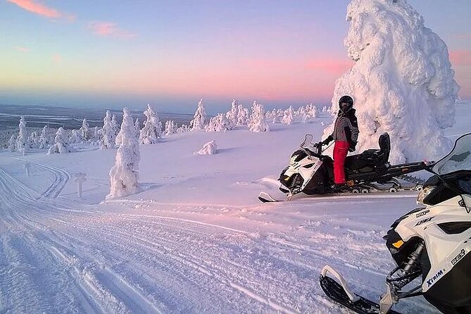 Full Day Snowmobile Safari - Check-In at Nordic Unique Travels and Getting Ready to Ride