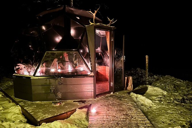 Glass Igloo Campfire Dinner under Northern Lights - Key things to know before you go