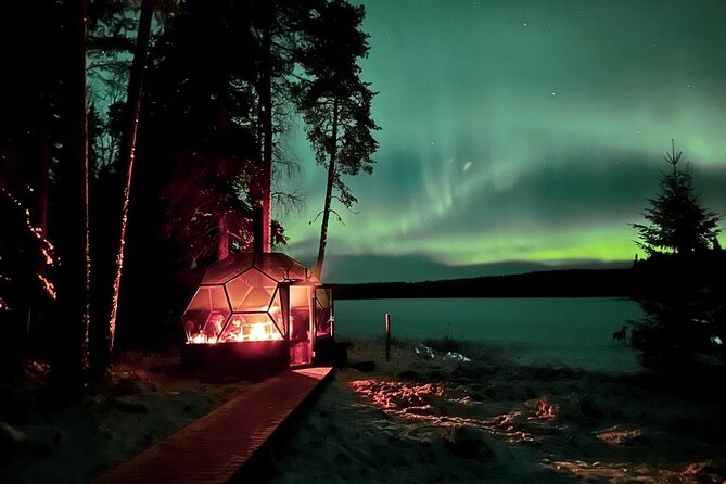 Glass Igloo Campfire Dinner under Northern Lights - The 3-Hour Evening Flow: From Pickup to Dinner Under the Sky