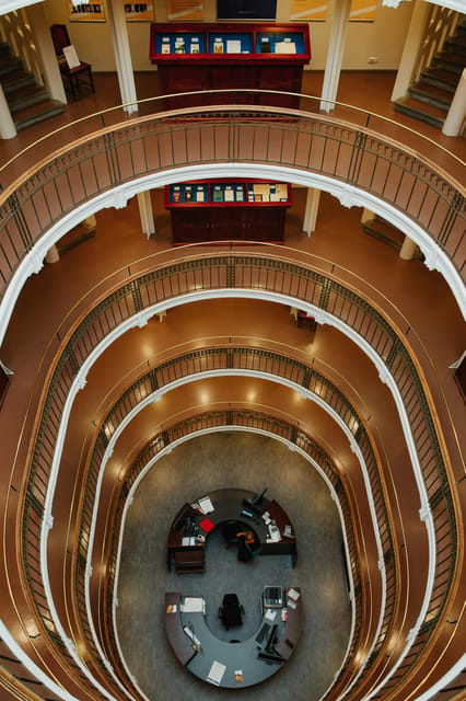 Helsinki: Architectural Highlights Guided Walking Tour - The Academic Bookstore and Rautatalo: details that reward your attention