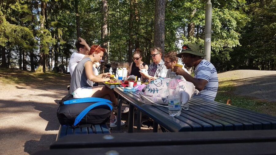 Helsinki: Bike or E-Bike Tour, BBQ, Sauna, Parks, and Forest - Getting to Angervotie 10C, and why this tour starts in a good spot