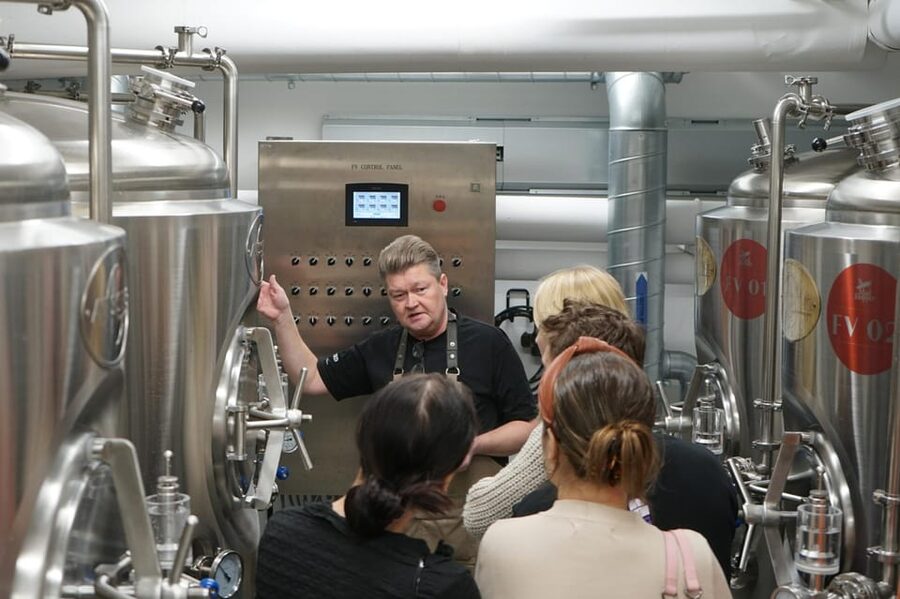 Helsinki: Brewery Tour at Mad Hopper Brewing Company - Your English or Finnish guide, and how to use them