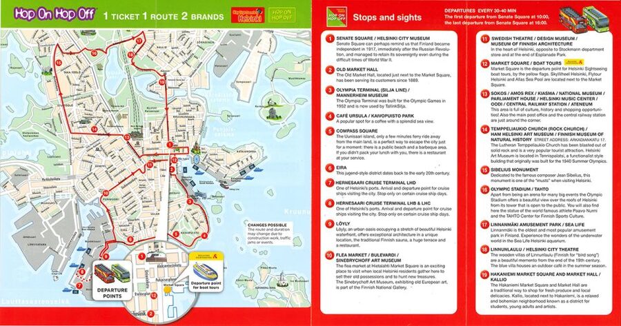 Helsinki by Bus and Boat 24-Hour Combo Ticket - Audio guides, Wi-Fi, and what they change for your planning
