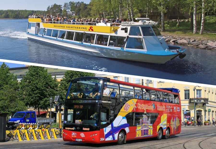 Helsinki by Bus and Boat 24-Hour Combo Ticket - Weather and comfort: riding open top, staying dry when you need to