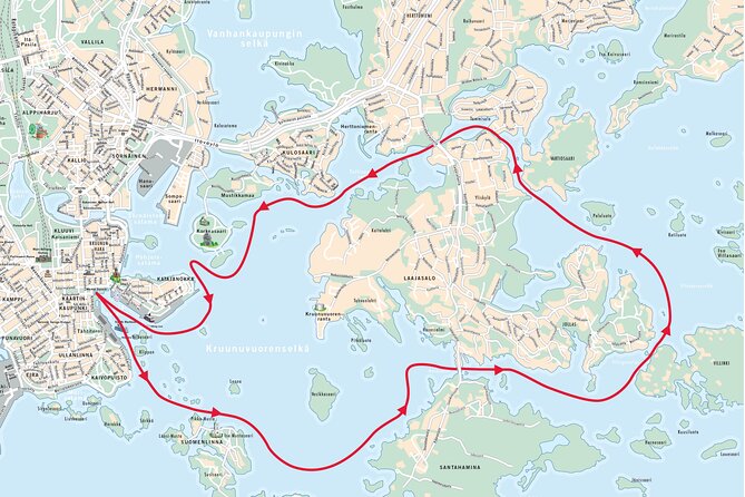 Helsinki Canal Cruise - The Route, Explained Stop by Stop: Suomenlinna, Degerö, and the Inner Archipelago