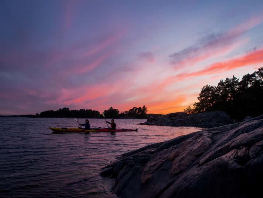 Helsinki: Midnight Sun Kayaking Tour with Campfire - The 15-minute safety briefing that makes it feel relaxed