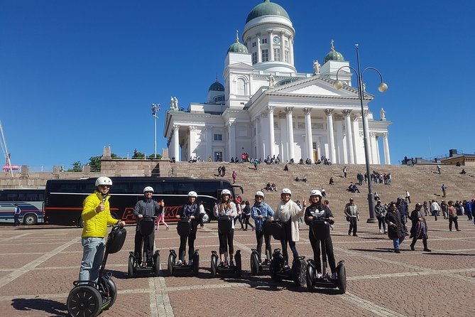Helsinki Segway Tour - Helsinki Music Centre From the Outside, With a Real Talking Break