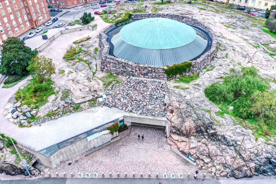 Helsinki: Temppeliaukio Church Entrance Ticket - Temppeliaukio Church: a rock church that actually feels alive