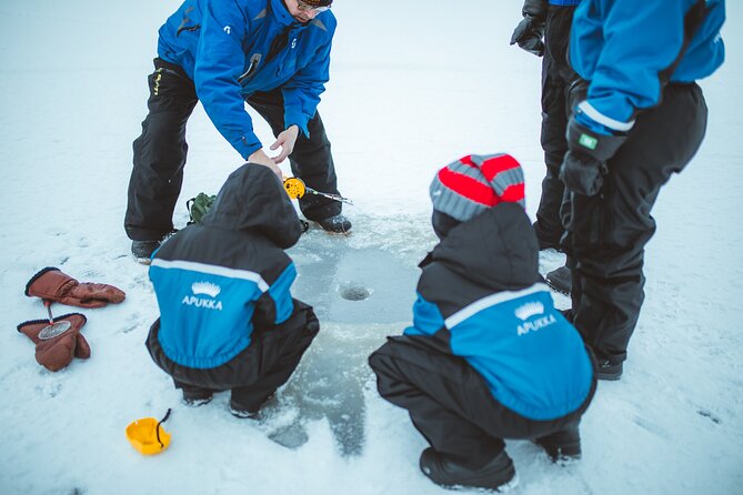 Ice Fishing Like a Finn, Apukka Adventures Rovaniemi - Cold hands, slow fishing, and how to think about success