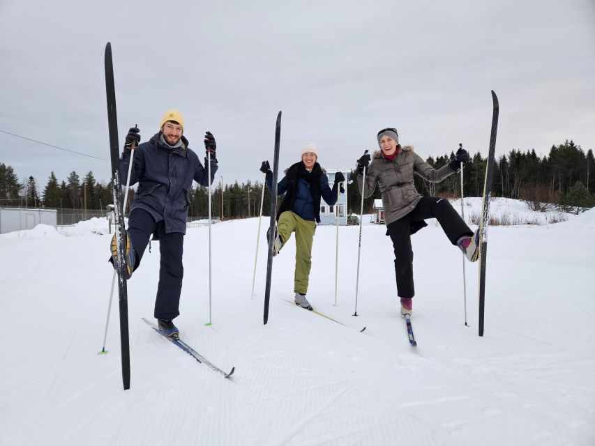 Kemi: Finnish Sight-Skiing Experience in Lapland - Mansikkanokka Swimming Beach in winter: a quiet kind of dramatic