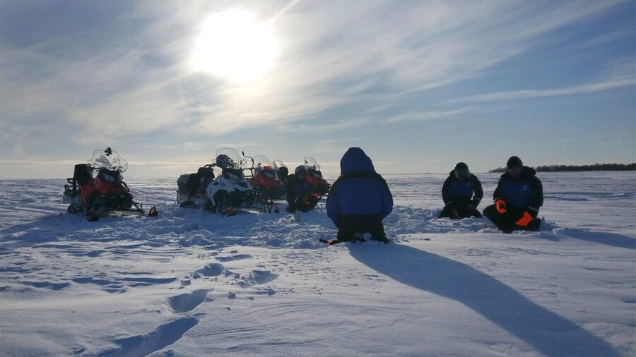 Kemi-Tornio: Ice Fishing Safari with Snowmobiles - Kemi and the frozen Bothnian Bay: why this feels special