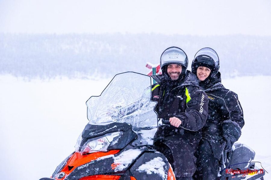 Kilpisjärvi: Border of Three Countries Snowmobile Safari - 3 hours of snowmobile time, step by step from Kilpissafarit to Koltavuoma