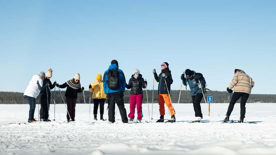 Kittilä: Lapland Levi Cross-country Skiing for Beginners - Meet in Front of Visit Levi Office, Then Get Set Up