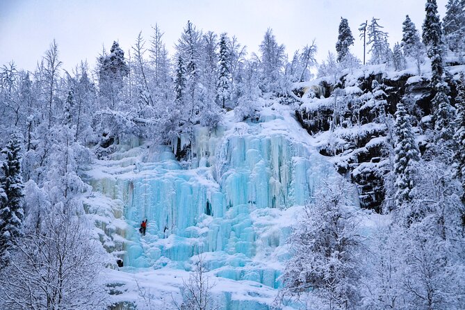 Korouoma Canyon Frozen Waterfalls - Private transportation and guides: what you gain with a small group