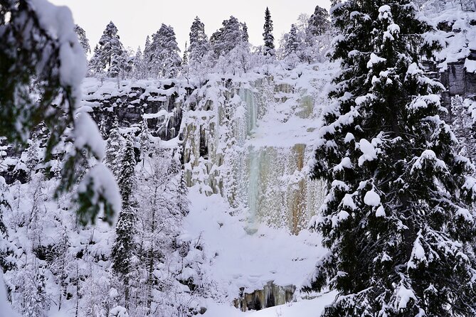 Korouoma Frozen Waterfalls Hike - The drive to Korouoma Canyon: you focus on winter scenery, not navigation