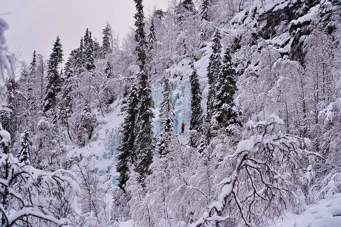 Korouoma Frozen Waterfalls Hike - Meeting at Pekankatu 3, changing into winter-ready gear