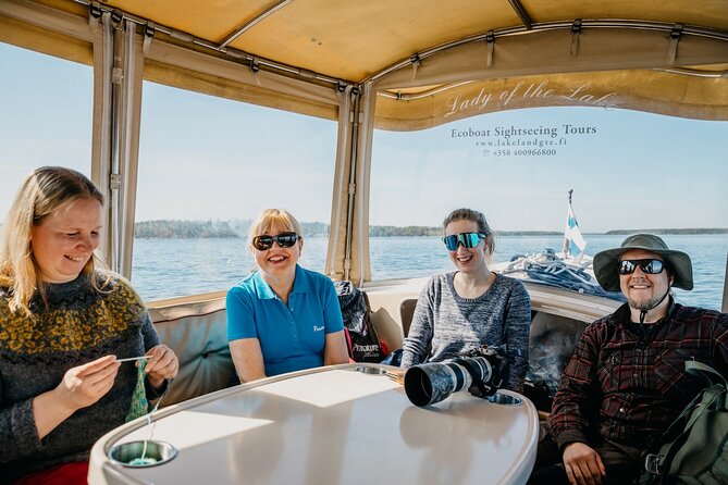 Lake Saimaa Small-Group Cruise with Stories and Music - Coffee or tea, plus WiFi and a photo-video presentation that adds context