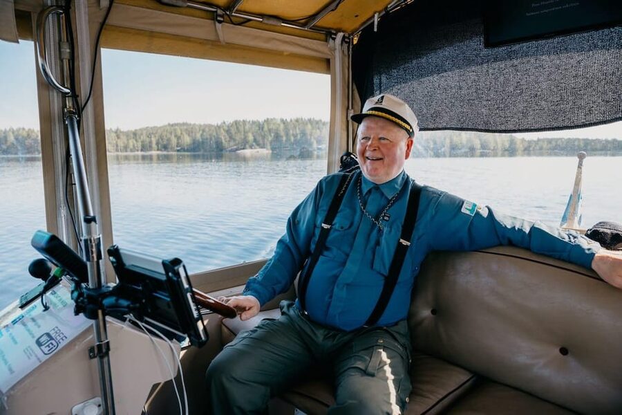 Lake Saimaa story cruise by Ecoboat in Puumala - Tea and Coffee, Plus Live Accordion Music