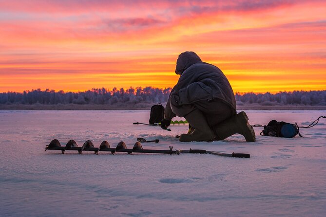 Lapland Ice Fishing Experience from Rovaniemi - Campfire barbecue in the snow: what you’ll eat