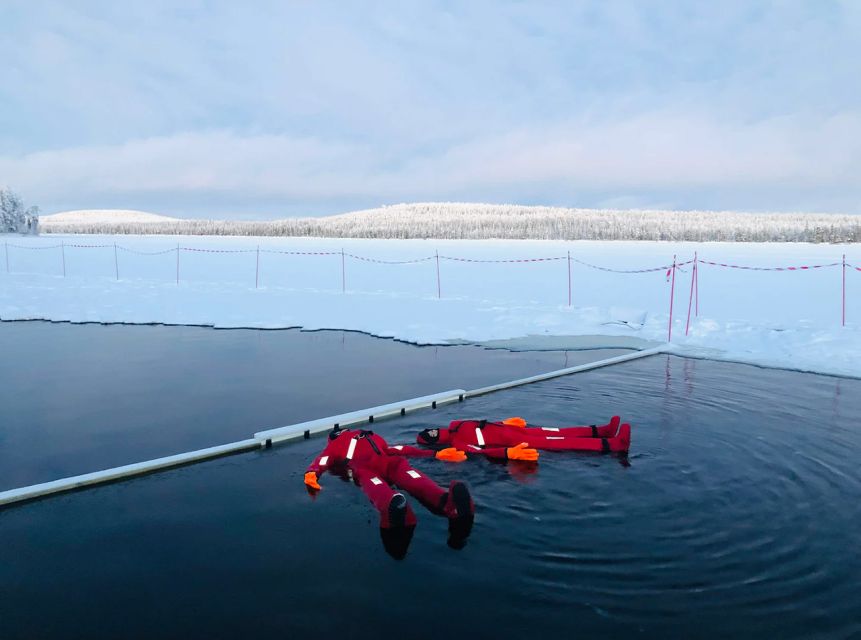 Lapland: Ice Fishing, Floating & BBQ Snow Adventure - The Lappish BBQ Break: Salmon, Bread, Marshmallow, Hot Drinks