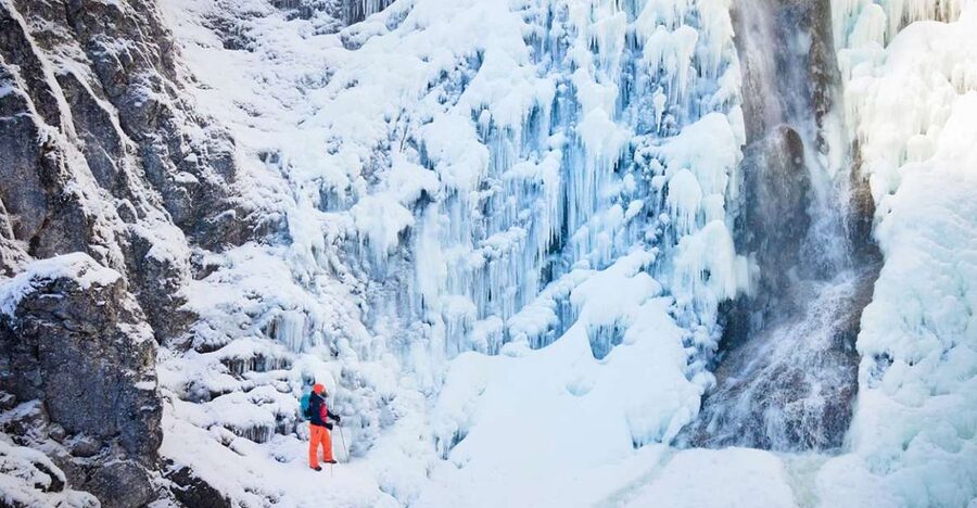 Lapland: The Frozen Waterfalls of Korouoma Tour - Thick Snow, Ice Grippers, and the Arctic Circle Forest Feel