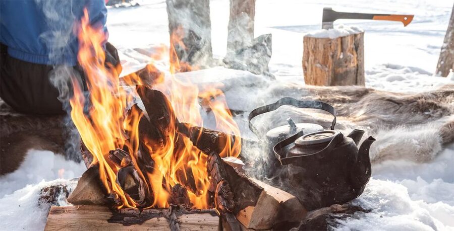 Lapland: The Frozen Waterfalls of Korouoma Tour - The Campfire Lunch: Real Warmth in the Middle of It All