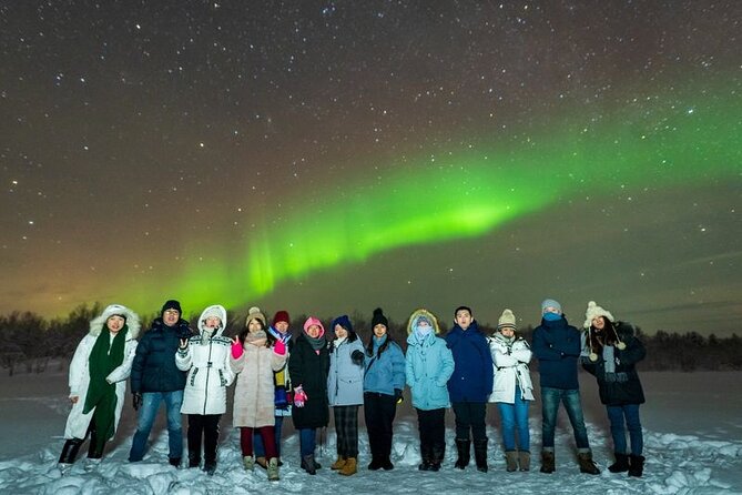 Levi: Aurora Borealis Tour and Stargazing Experience - Rautusjärvi frozen lake: campfire comfort plus real stargazing