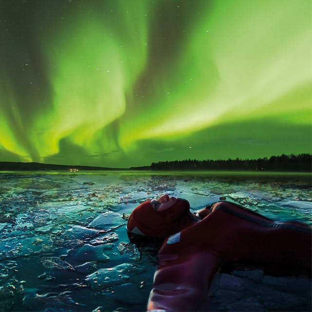 Levi: Ice Floating and Northern Lights Tour - Arctic Rescue Suit Floating, and Why It Feels So Different