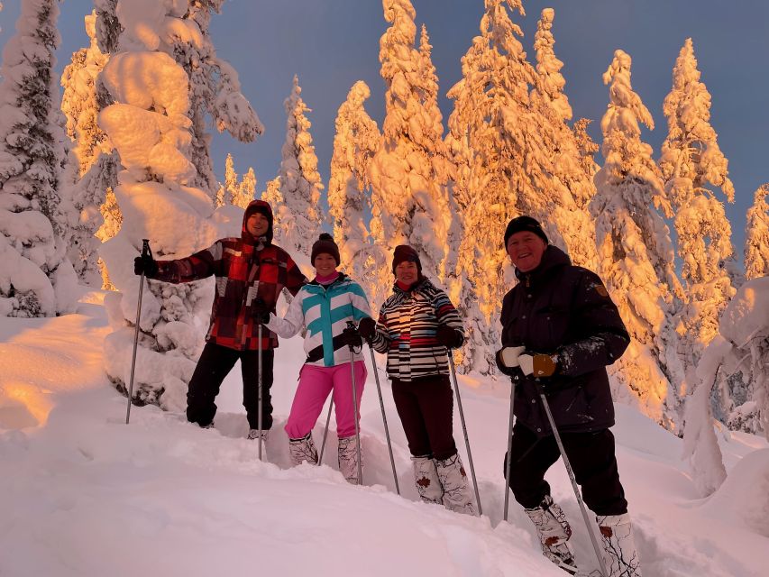 Levi: Lakeside forest snowshoeing - Levi lakeside snowshoeing, what makes it feel special
