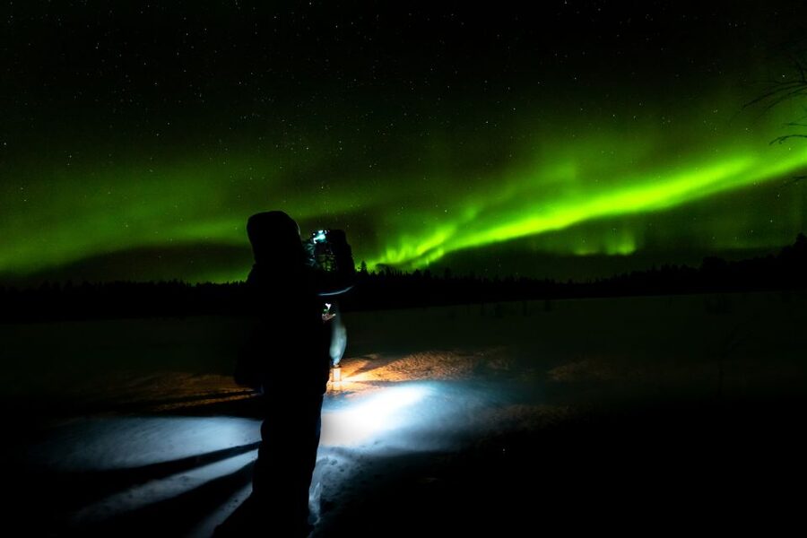 Levi: Northern Lights Tour by Minivan - Why a minivan aurora hunt works so well in Levi