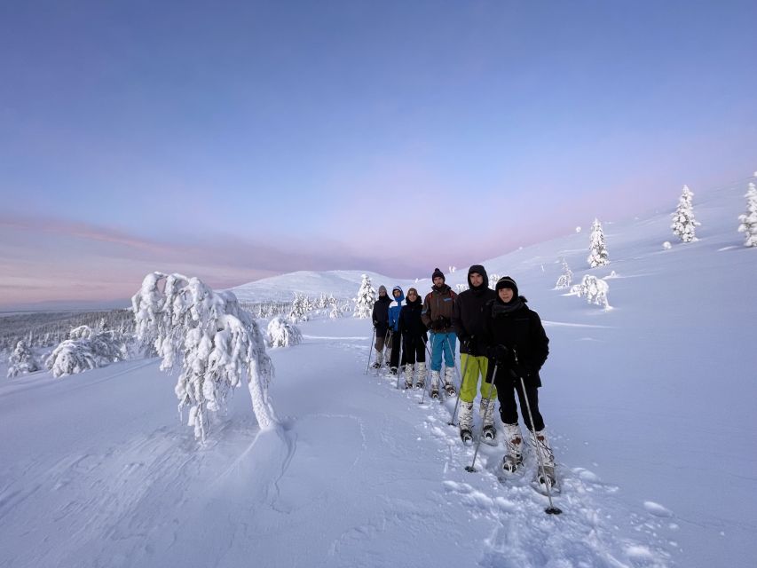 Levi: Pallas-Yllästunturi National Park Snowshoeing Tour - Stop 1: the first snowshoe hike through open tundra (about 1.5 hours)