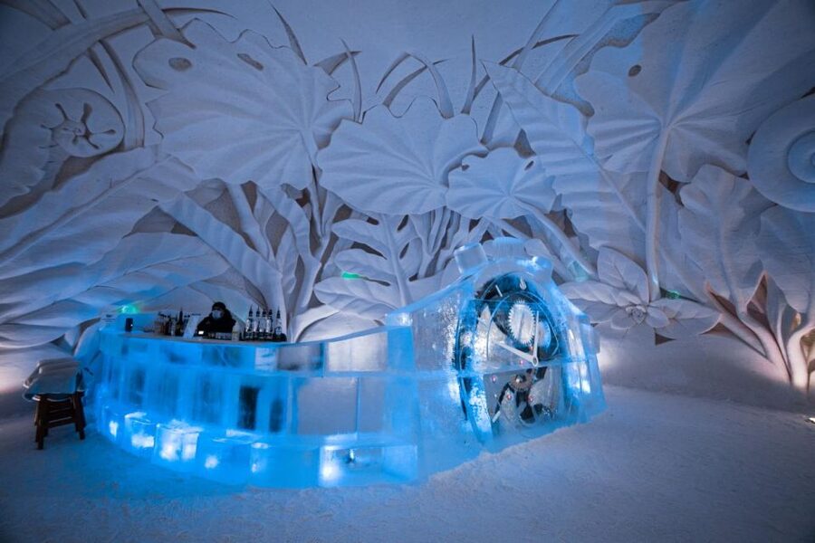 Levi: Snow Village Guided Tour - Snow and ice craftsmanship scale, and why it matters